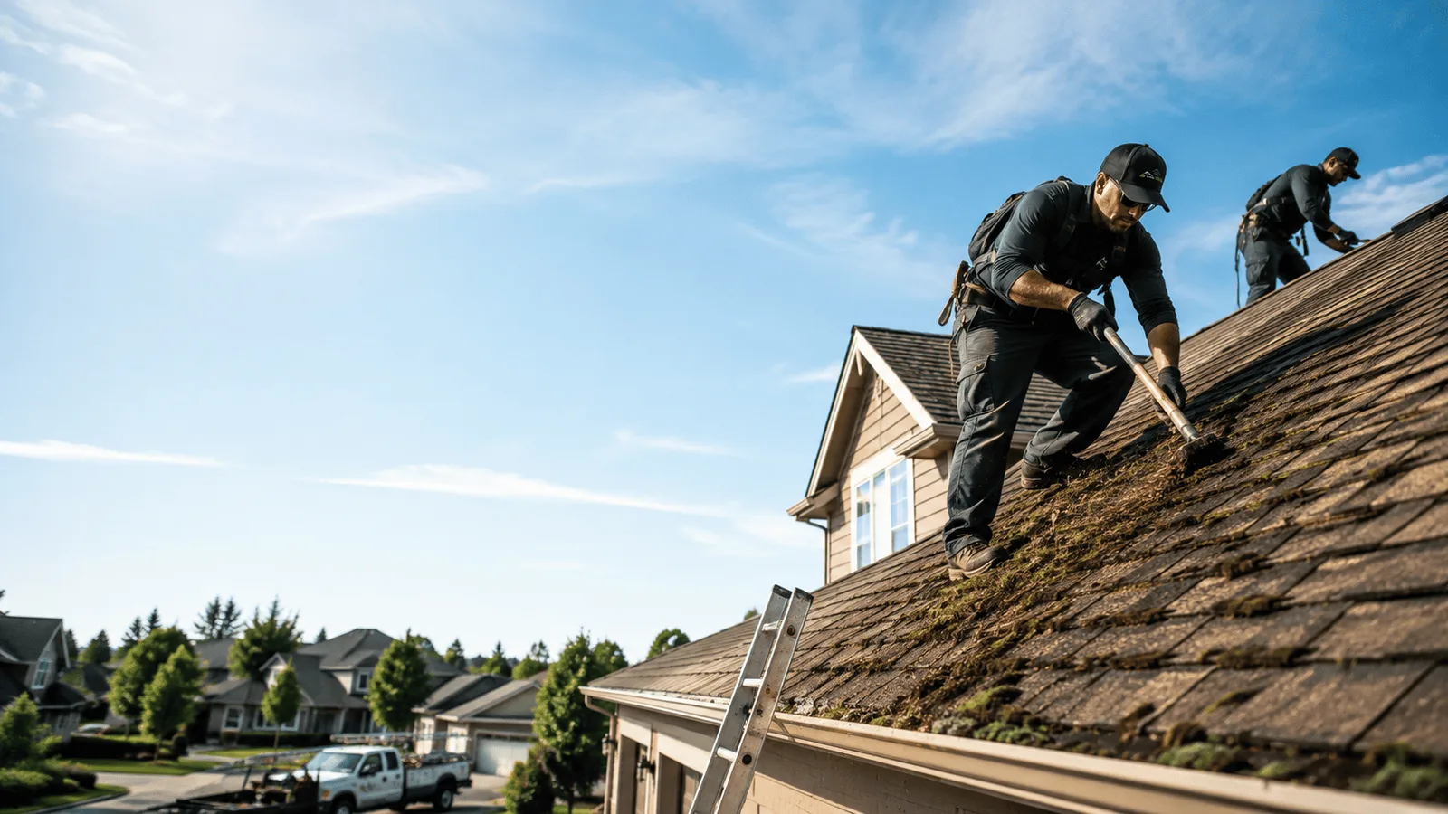 Roof Moss Removal in Springtown, TX near me